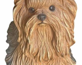 Sandicast Yorkshire Terrier Dog Sculpture