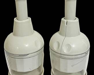 Set of Pampered Chef Food Choppers