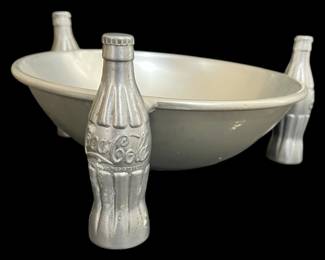 Vintage CocaCola Aluminum Bowl