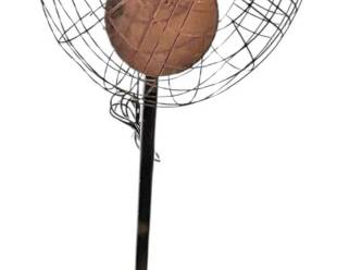 Vintage CocaCola Cast Iron Pedestal Fan