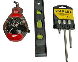 Milwalkee Chalk Reel Assorted Tools
