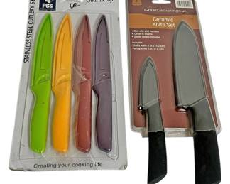 Ceramic Stainless Steel Knife Sets