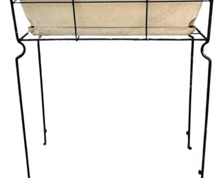 Metal Plant Stand with Planter