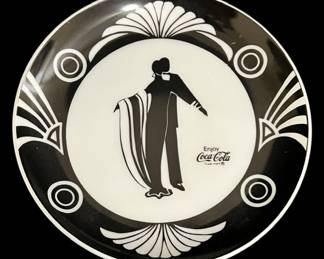 Franklin Mint Erte CocaCola Plate