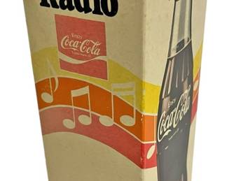 Vintage CocaCola Bottle Radio