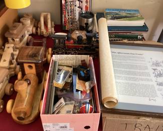 Train items
