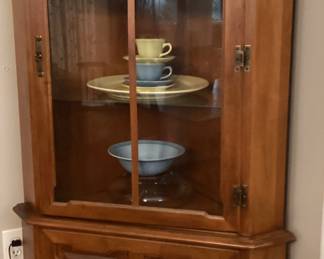 Pine Corner Cupboard