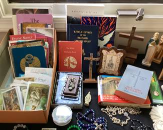 Catholic Rosaries/Figurines, etc.