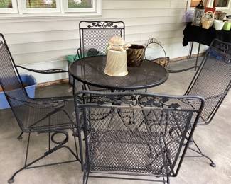 Wrought Iron Set
