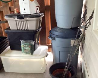 Garbage Cans/Storage