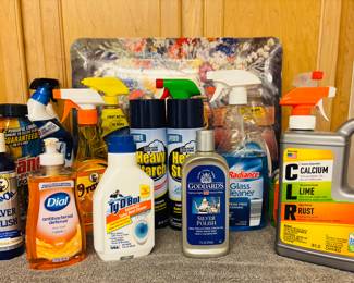 Silver polish.  Volunteer to cut the grass instead.