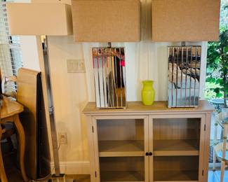 Lamp / mirror combination.  See yourself in a new light.