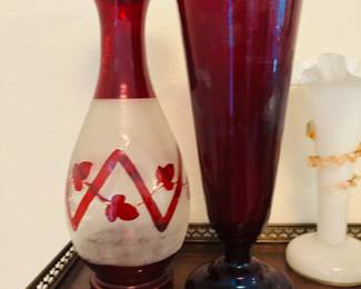 Merlot red.  Can't go wrong with that.