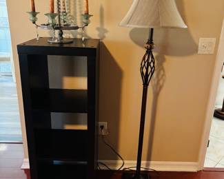 Seems a bit of overkill with dueling lamps.