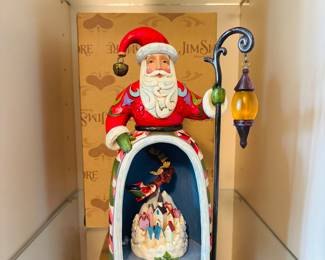 Santa chose Middleton where the kids live. 