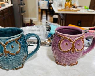 Ok, these are different.  Neither one looks overjoyed at being filled with hot coffee.