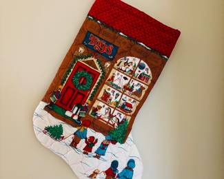 And stockings were hung with great care with a thumbtack.