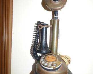 Antique Candlestick Phone