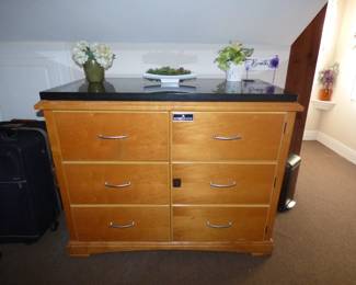 Chest of drawers with Mini Fridge (See Next Pic)