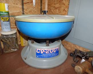 Vibratory Cartridge Case Cleaner