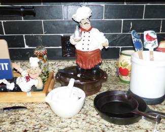 Wagner Cast Iron Skillet, Cooking & Baking items