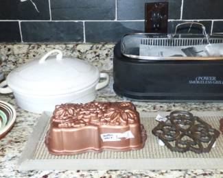 Nordic Ware Copper Molds, ePower Smokeless Grill, etc