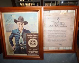 Vintage Hopalong Cassidy items