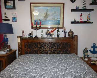 Hand-Made Bed (See Next Pic)