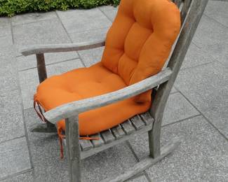 Outdoor Classics Teak Rocking Chair
