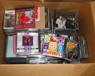 Box of CDs
