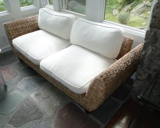 Wicker Sofa