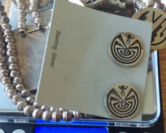 Sterling Silver Native American Style Jewelry 113 grams Sterling