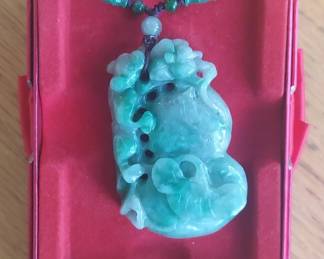 Jadeite / Nephrite carved pendant