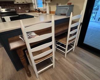 Kitchen Island table with chairs