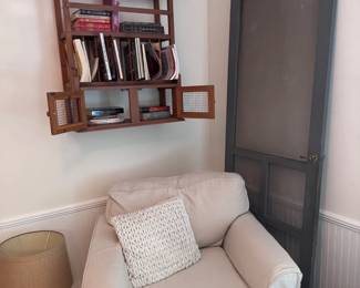 Hand Made Book shelf and lamp