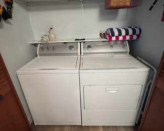 Washer and Dryer