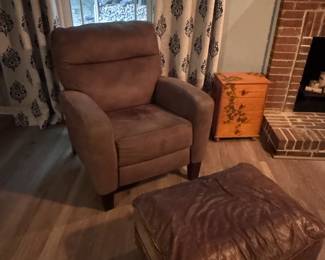 Chair and ottoman