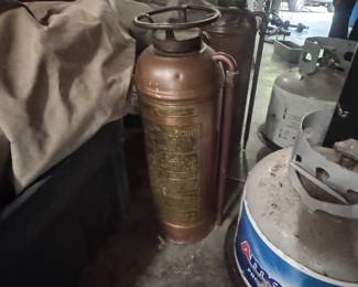 Fire extinguisher antique