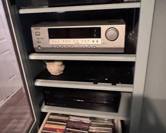 Stereo and CD collection
