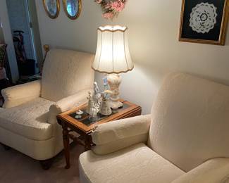 White chairs