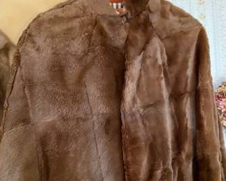 Fur shawl