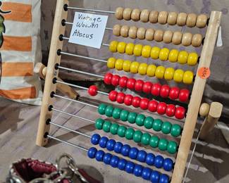 VINTAGE WOODEN ABACUS