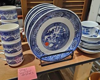 BLUE WILLOW DISHES