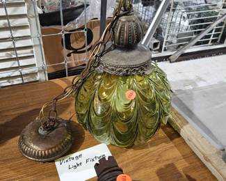 VINTAGE LIGHT FIXTURE