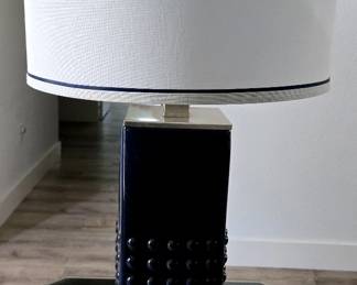 Blue Lamp with Shade = $70 each (we have 2 of these)