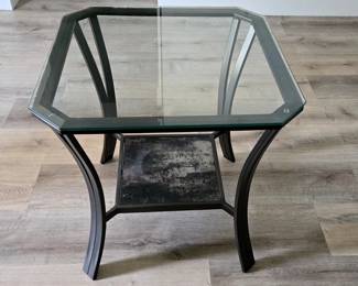 Glass End Table = $75 each (we have 2 of these)