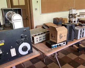 Test gear, speakers and radios