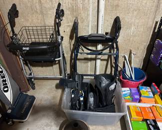 medical adult walkers, etc.