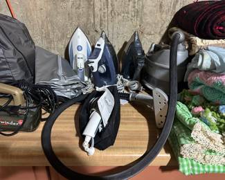 irons, steamers