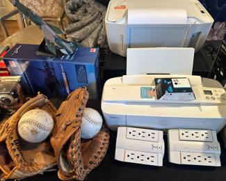Electronics, vintage gloves, etc.